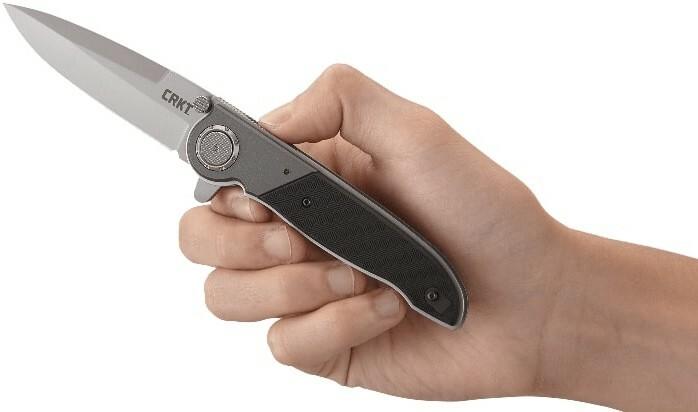 Columbia River Knife & Tool M40-03 Spear Point Plain Edge Flipper