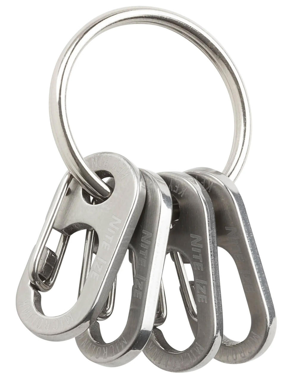 小物 HELIOT EMIL SMALL CARABINER KEYCHAIN Heliot Emil Carabiner Keychain for Men | UJNG