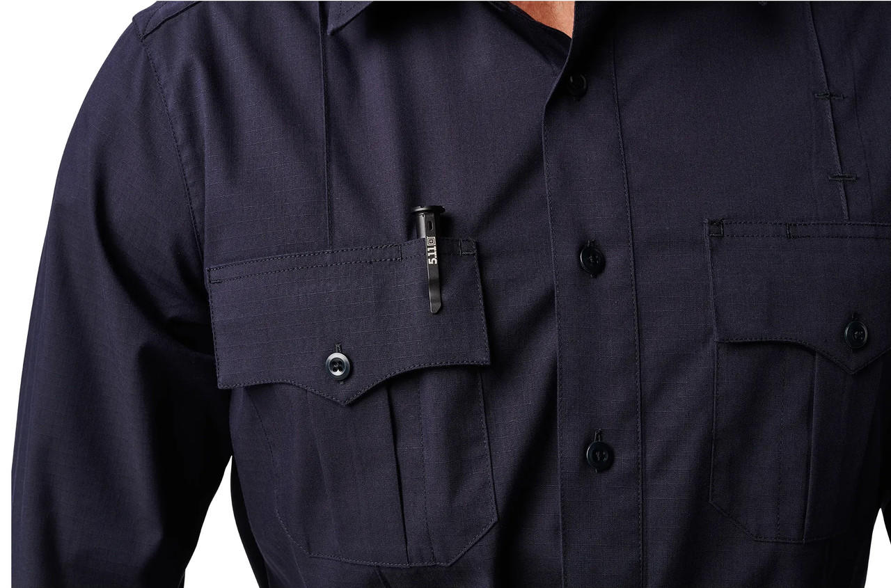 トップス MINOTAUR 21SS Tech Stripe Shirt-Navy/M FZ-B125-PER-118_sivasdescalzo-