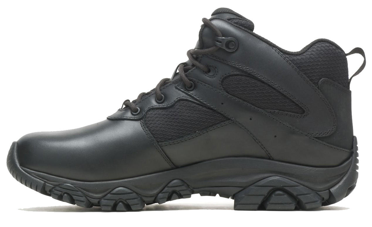 Merrell Men's Black MOAB 3 Response Mid Tactical Waterproof Boot