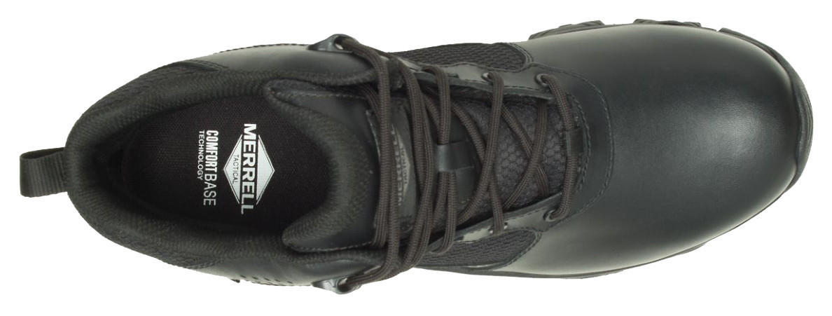 Merrell Men's Black MOAB 3 Response Mid Tactical Waterproof Boot