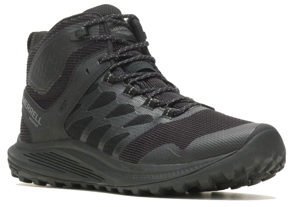 Merrell Men's Black/Charcoal Nova 3 Mid Waterproof Boot J005049