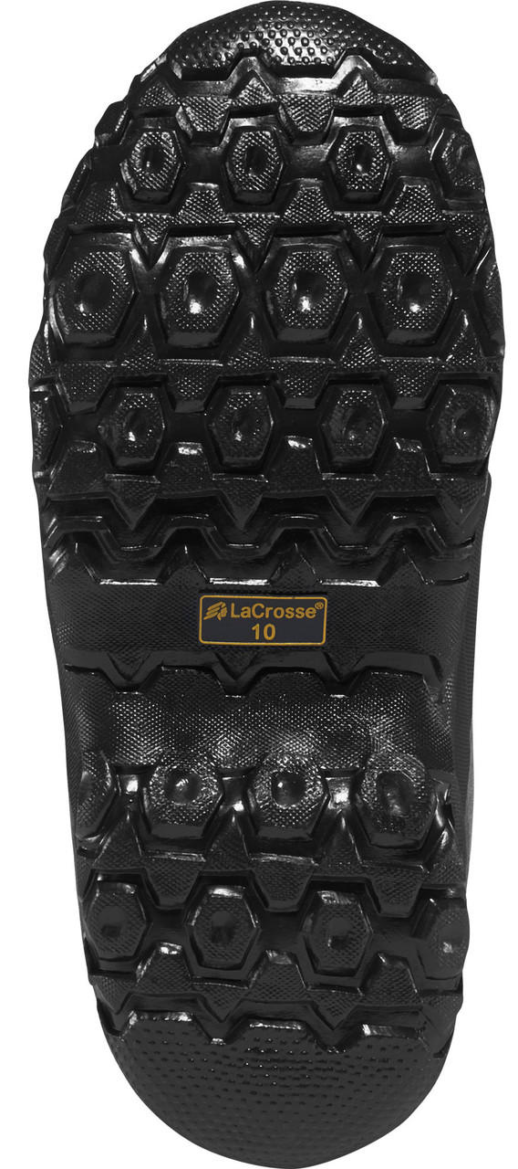 LaCrosse Footwear Black ZXT Buckle Overshoe Deep Heel 14