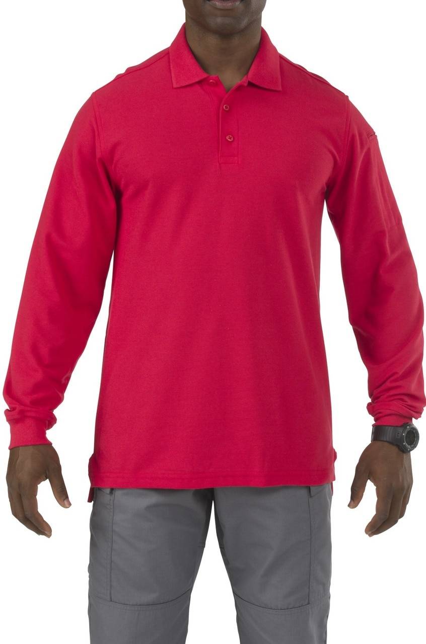 5.11 Tactical Men's Utility Long Sleeve Polo Shirt 72057