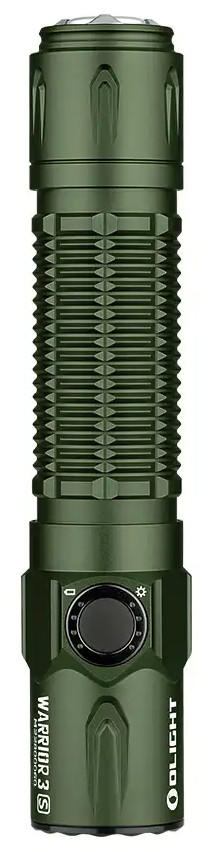 Olight Warrior 3S High Beam 2300 Lumen Tactical Flashlight - OD Green