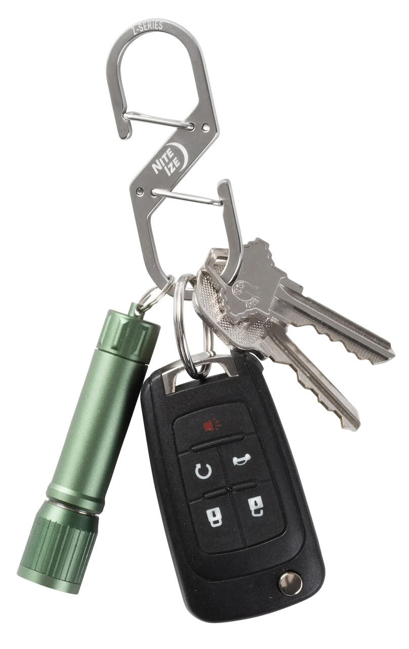 NiteIze Z-Series #1 Dual Carabiner 2 Pack ZS1-11-2R6