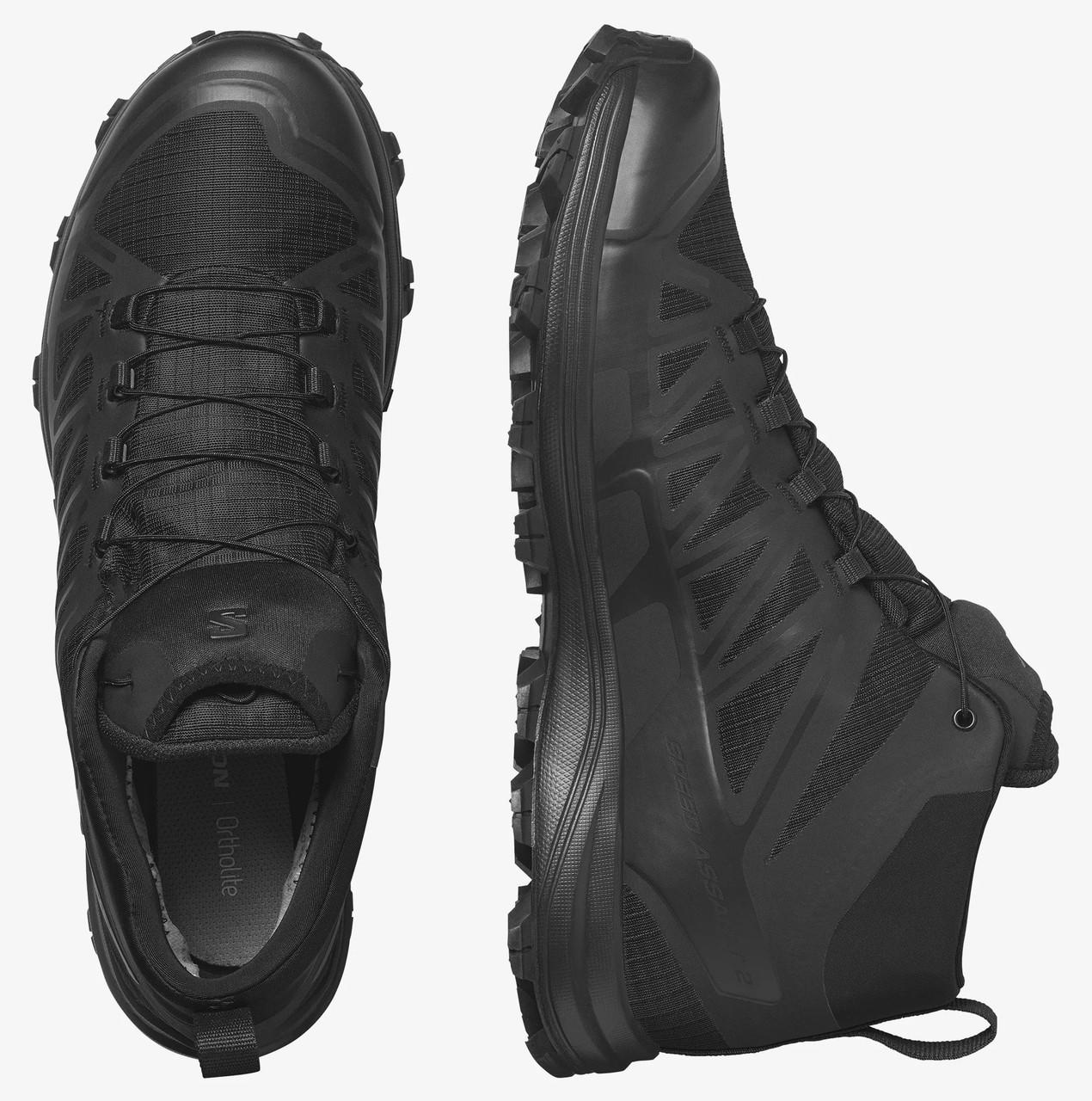 Salomon Black Speed Assault 2 Waterproof Tactical Boot