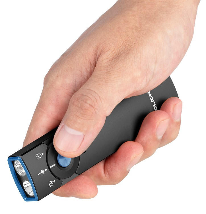 Olight Arkfeld Pro Flat EDC Rechargeable Flashlight w UV and Laser