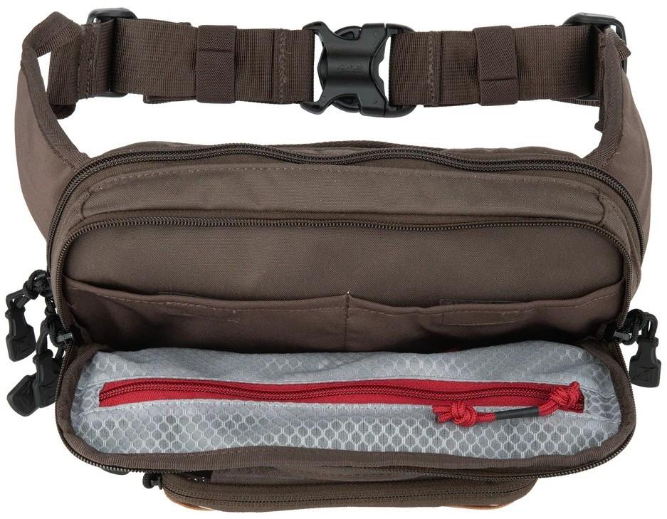 DOUBLE FLAP WAIST POUCH　茶 DOUBLE FLAP WAIST POUCH 茶の通販はau PAY マーケット - 輸入雑貨の