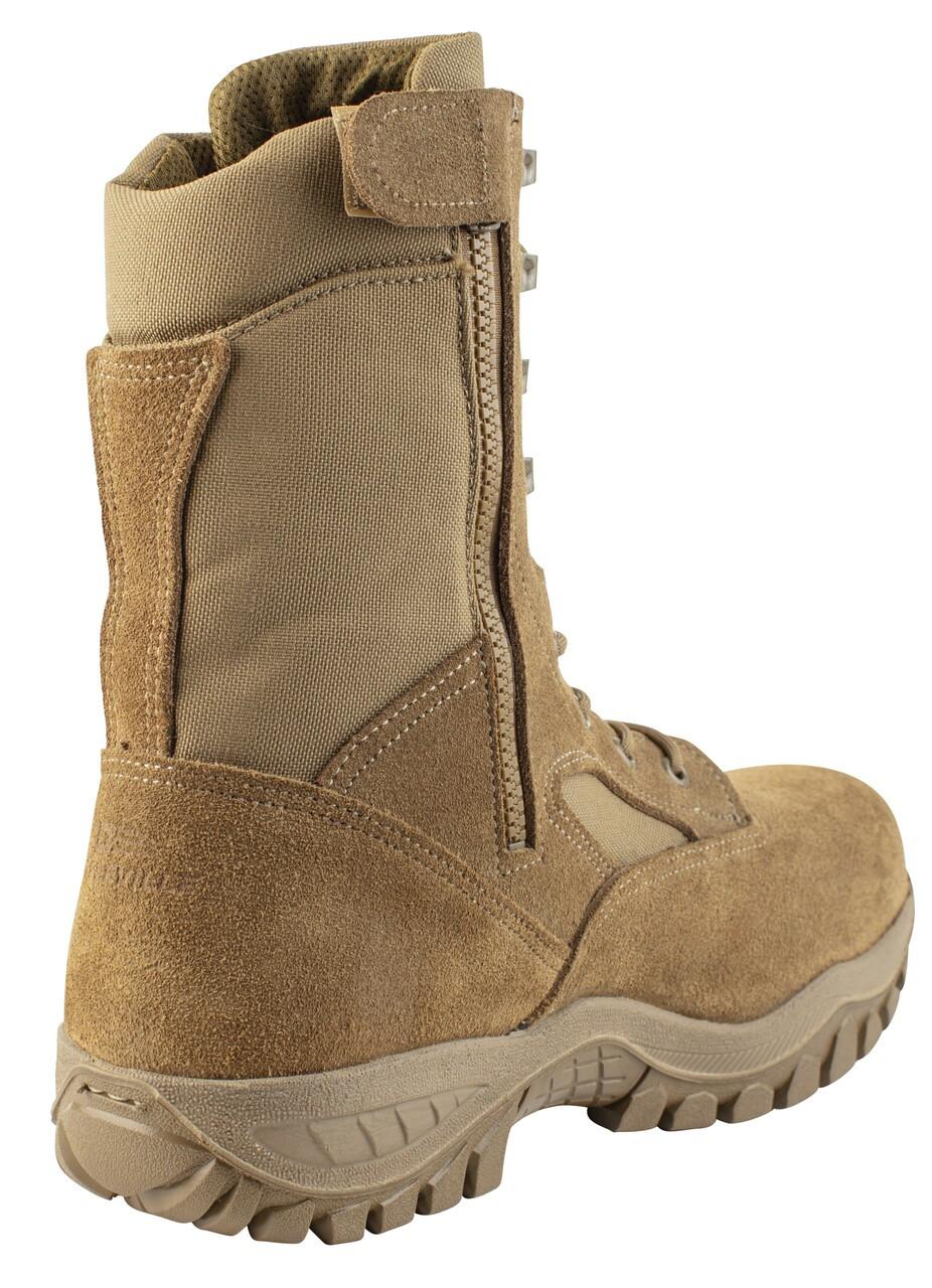 Belleville Men's 8 Inch Flyweight Hot Weather Side Zip Quick