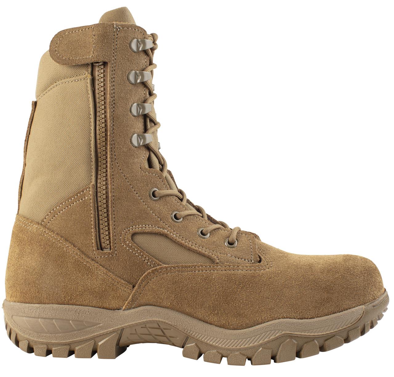 Belleville Men's 8 Inch Flyweight Hot Weather Side Zip Quick