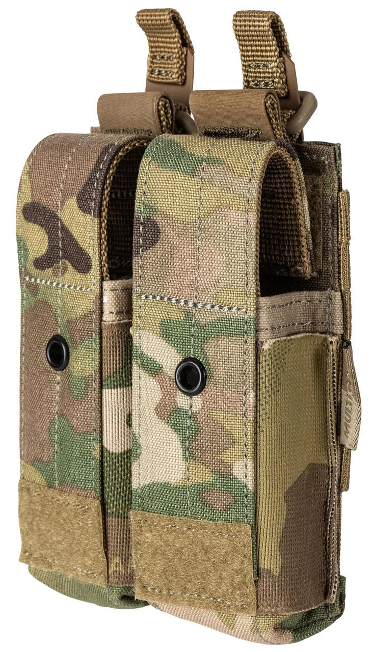 5.11 Tactical Flex Double Pistol Covered 500D Nylon Mag Pouch 56678