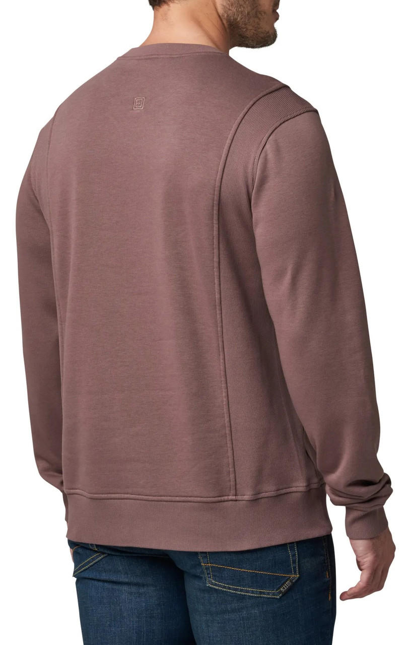 Polaire 5.11 Homme - Couche Intermédiaire Extensible - Col Doublé, Fermeture YKK - Pour Activités Extérieures, Travail