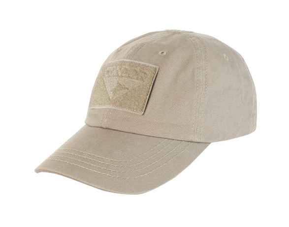 CONDOR TACTICAL ADJUSTABLE MESH BASEBALL CAP OPERATOR HAT PATCHES BROWN