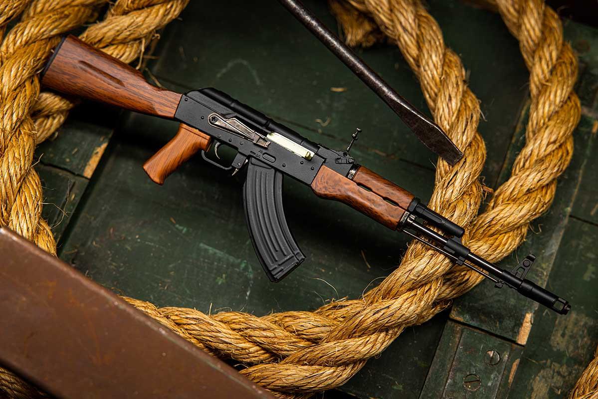 Goat Guns Diecast Mini AK47 Model - Black