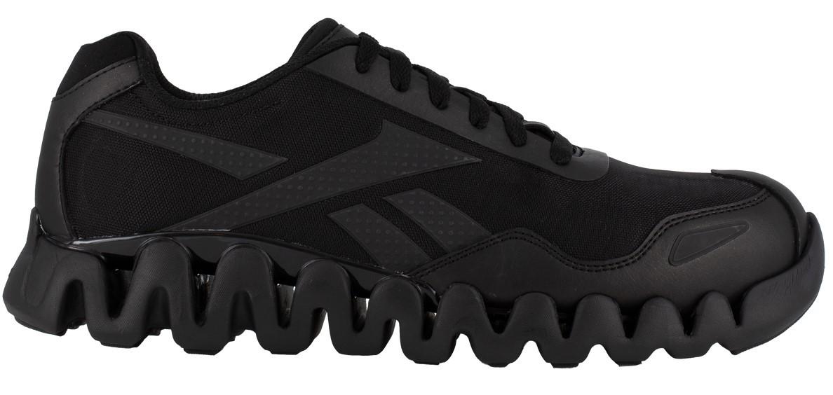 Reebok Women's Black Zig Pulse Athletic Comp Toe Work Shoe
