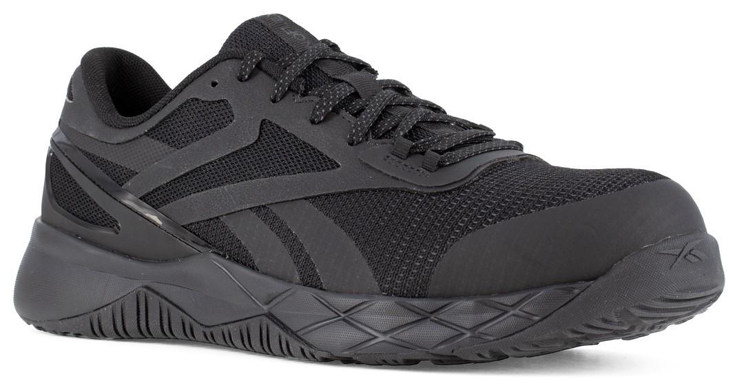 Reebok Women's Black Nanoflex TR Athletic Work Shoe