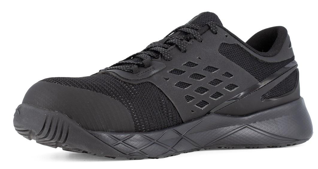 Reebok Women's Black Nanoflex TR Athletic Work Shoe