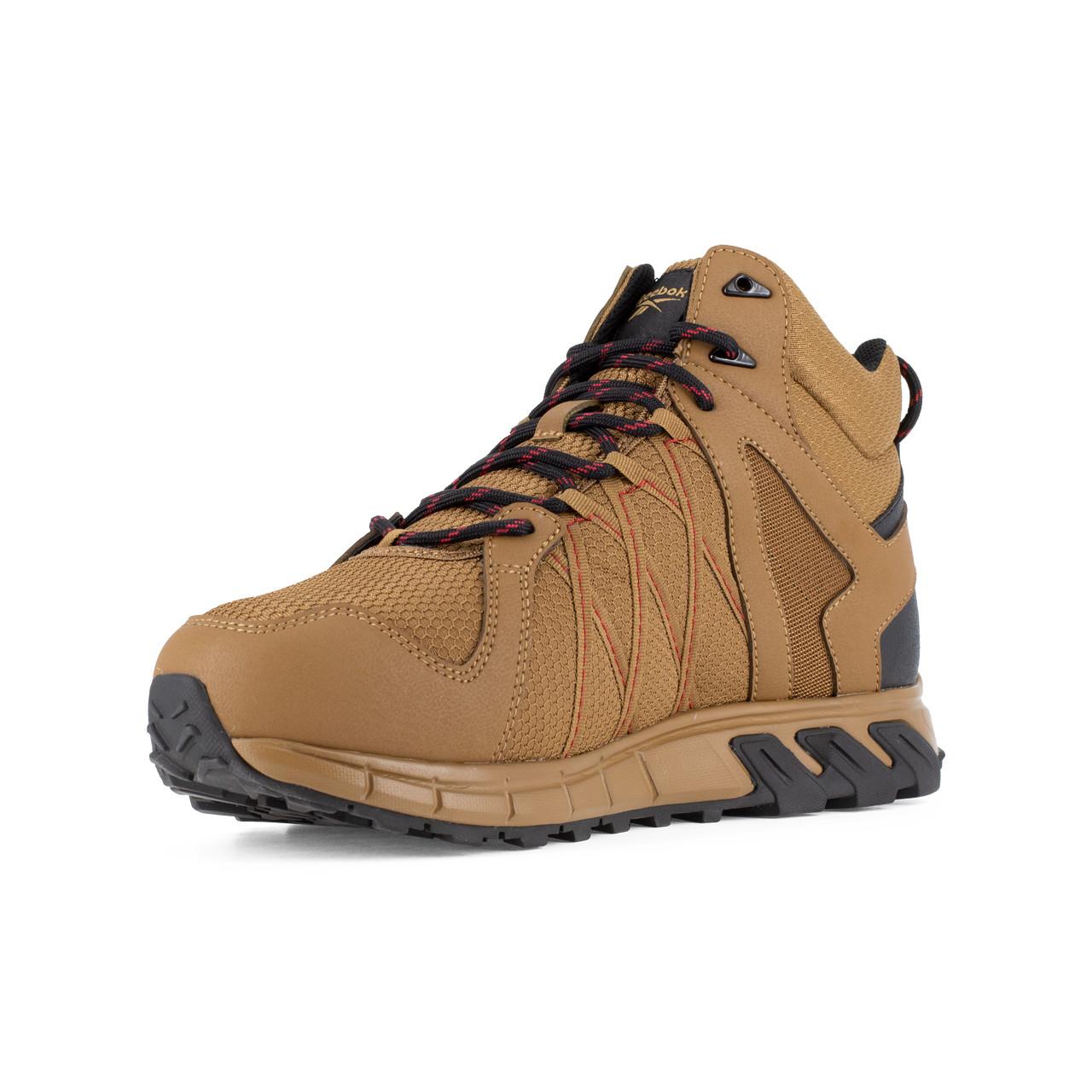 Reebok Men's Coyote & Black Trailgrip Athletic Hiker Work Boot