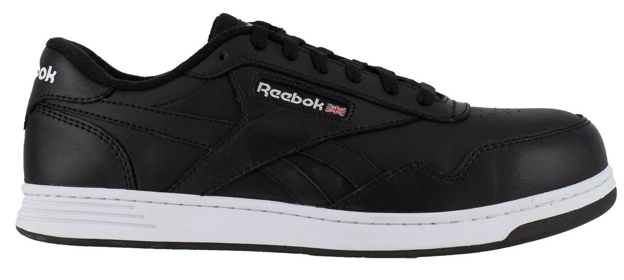Reebok Men's Black White Club MEMT Classic Work Sneaker