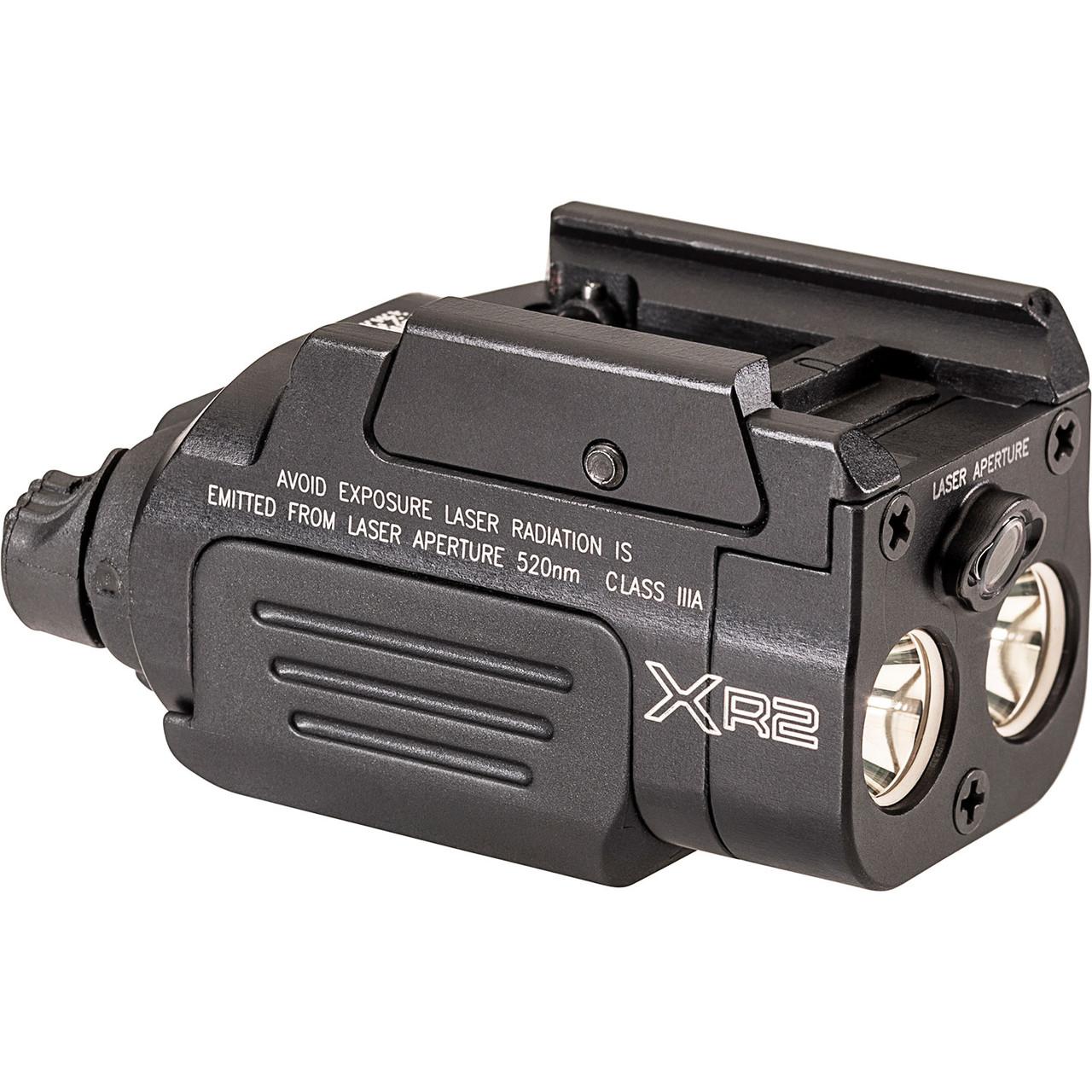 Surefire XR2 800 Lumen Compact Rechargeable Handgun Light + Laser