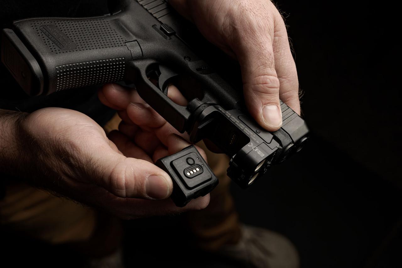 Surefire XR2 800 Lumen Compact Rechargeable Handgun Light + Laser