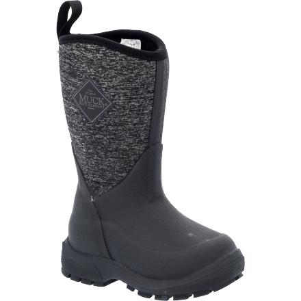 Muck Boots KEL1JER Kids' Black Waterproof Element Boot