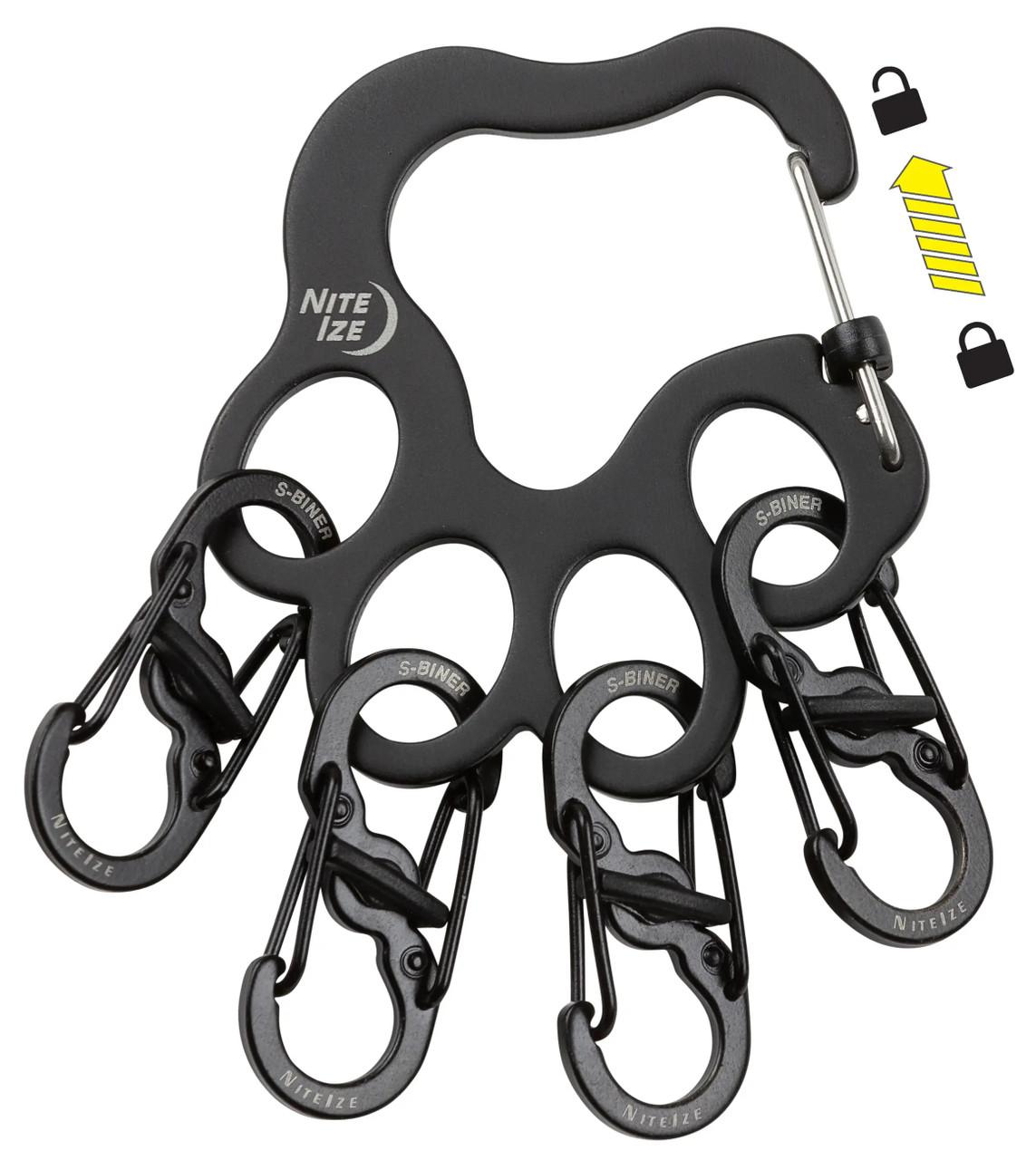 NEE ロッカーキー コンプリート NiteIze PawPrint Locker Steel KeyRack