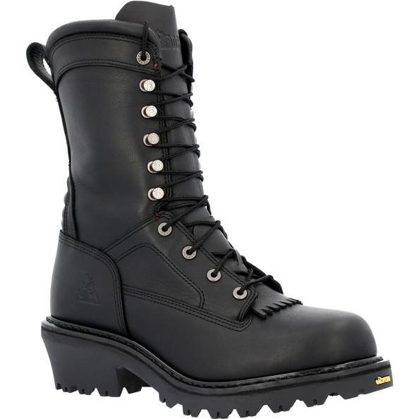 Rocky RKD0119 Men's Black 10 Inch Code Red Wildlands 77 Fire Boot