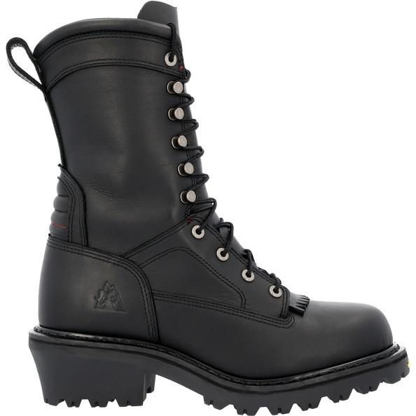 Rocky RKD0119 Men's Black 10 Inch Code Red Wildlands 77 Fire Boot