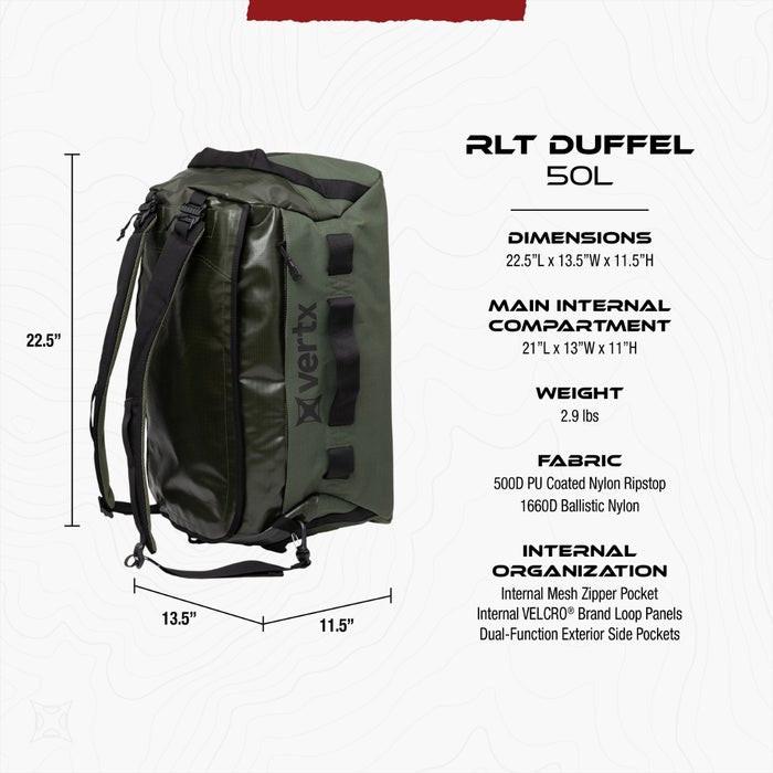 Vertx 50 Liter RTL Water Resistant Duffel Bag