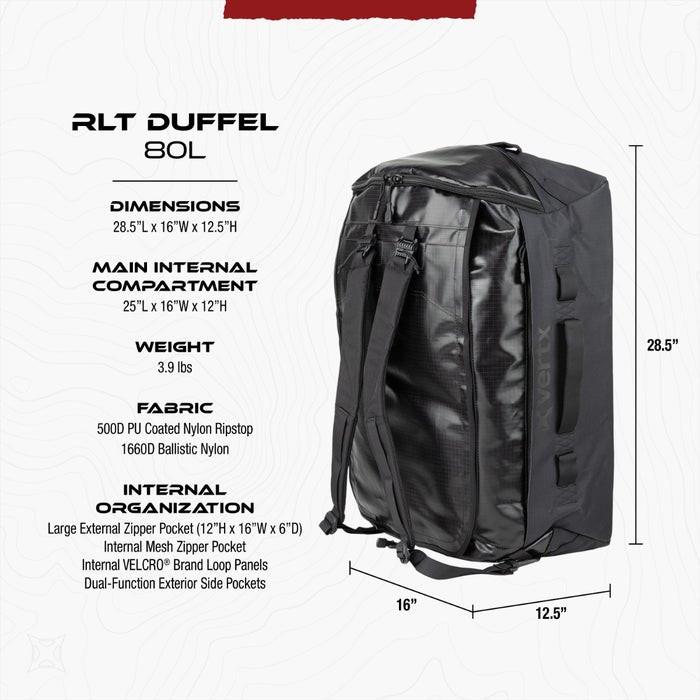 Vertx 80 Liter RTL Water Resistant Duffel Bag
