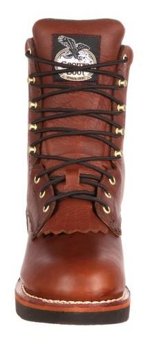 Georgia Boot G7014 Farm & Ranch Lacer 8 Inch Work Boots display picture 3