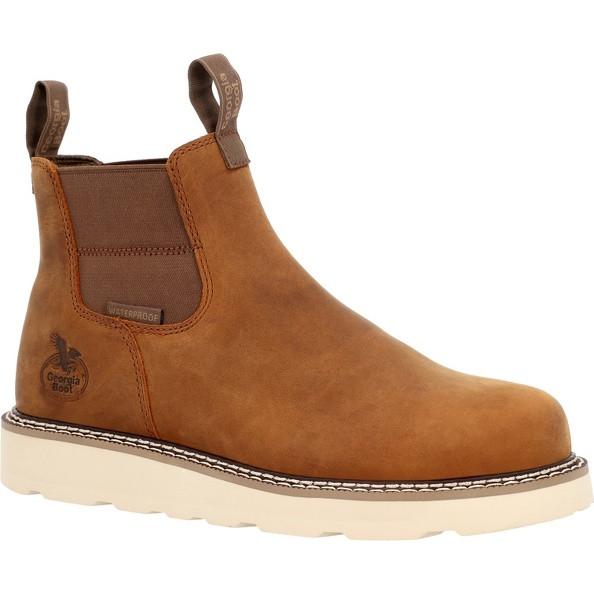 Georgia Boot GB00694 Men's Brown Waterproof Work Boot