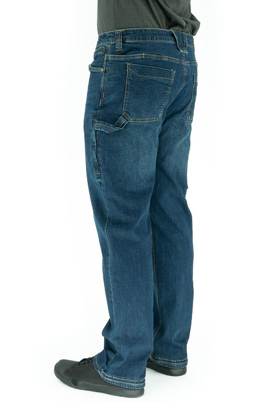パンツ WORKWARE HC/FISHERMAN JEANS size:M Iron & Haft Men's Journeyman Stretch Denim Durable Work Jeans