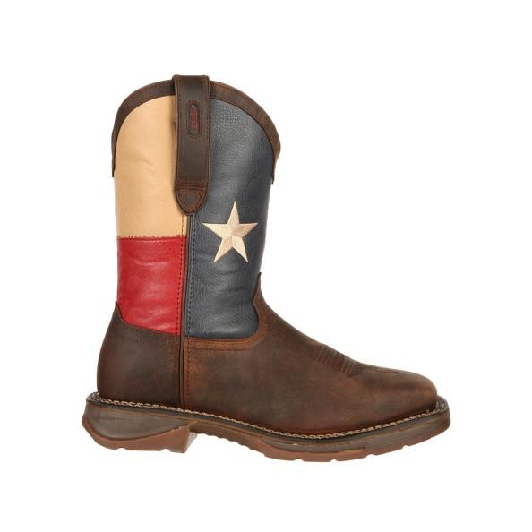 Durango Rebel Square Toe Texas Flag Western Boot display picture 3