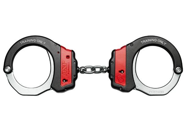 サンバ AMERICAN HANDCUFF CO. ハンドカフ 2個セット Plus Cuffs, Chain (Steel Bow) – ASP, Inc.