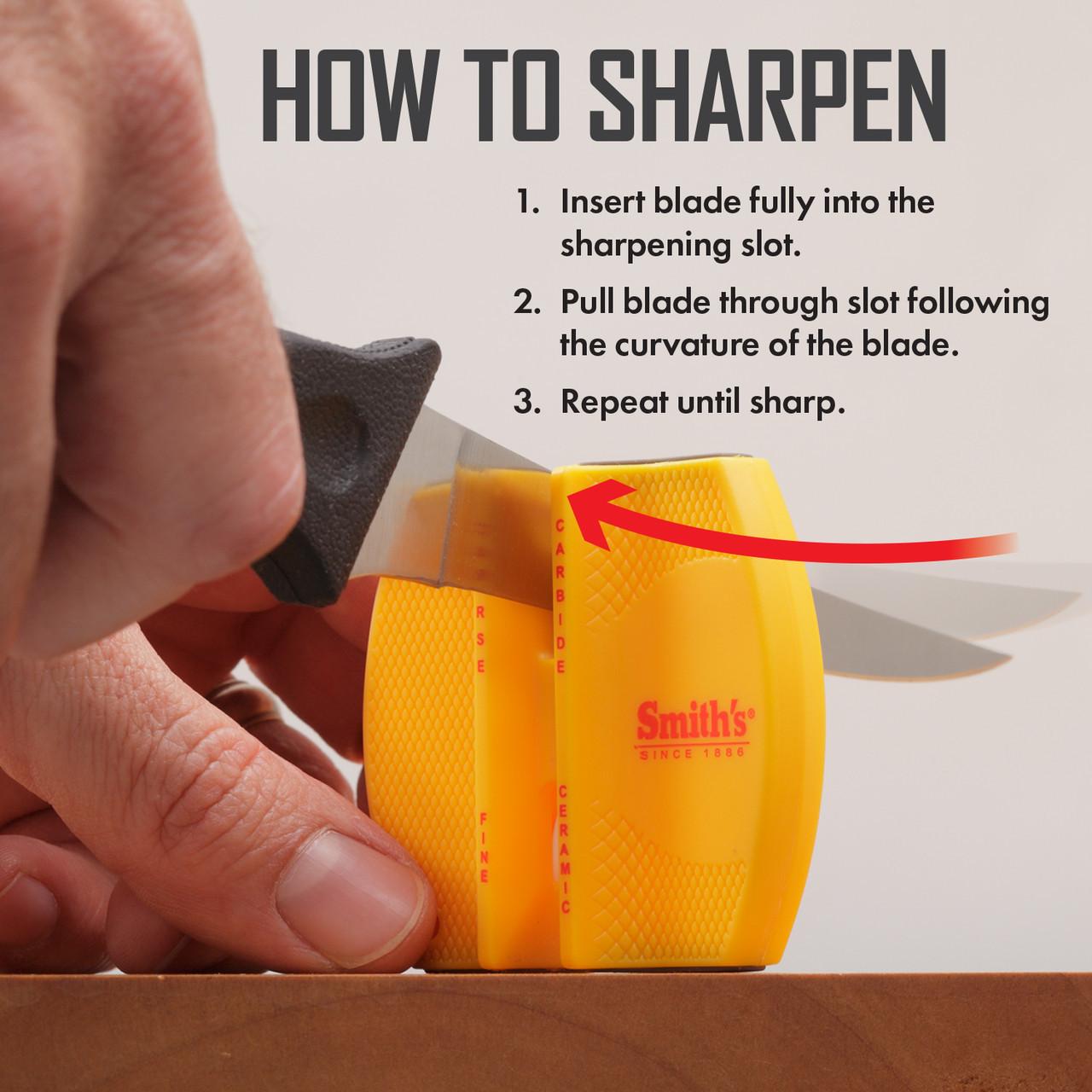 Smith's 2-Step Knife Sharpener - CCKS