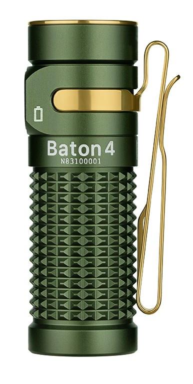 Olight Baton 4 Powerful EDC Flashlight 1300 Lumens Standard Edition