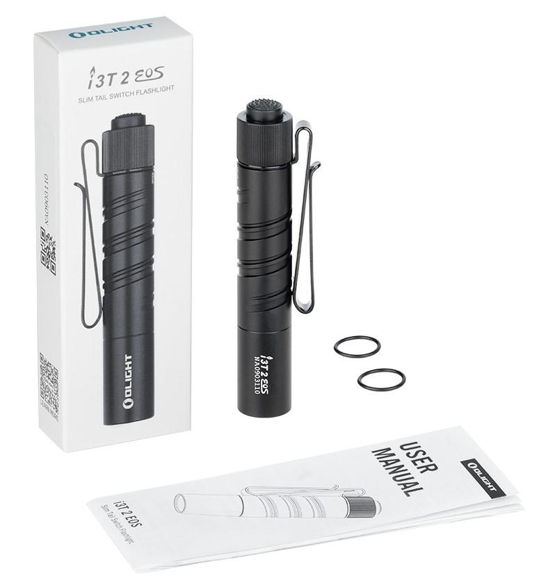 Olight i3T 2 EOS & i3T EOS LEDライト 2点セット i3T 2 EOS Small EDC Flashlight- Olight