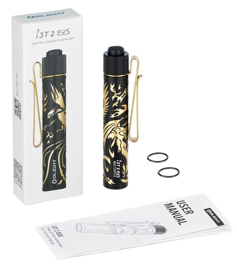 Olight i3T 2 EOS Small Every Day Carry 300 Lumens Flashlight