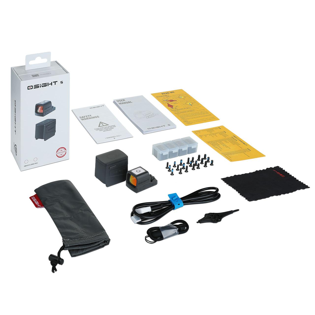 Olight Osight S Rechargeable 2 MOA Red Dot Sight