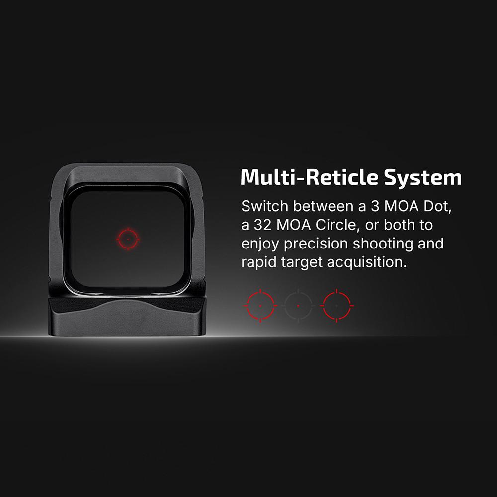 Olight Osight X Rechargeable 3 MOA Red Dot Sight - Details