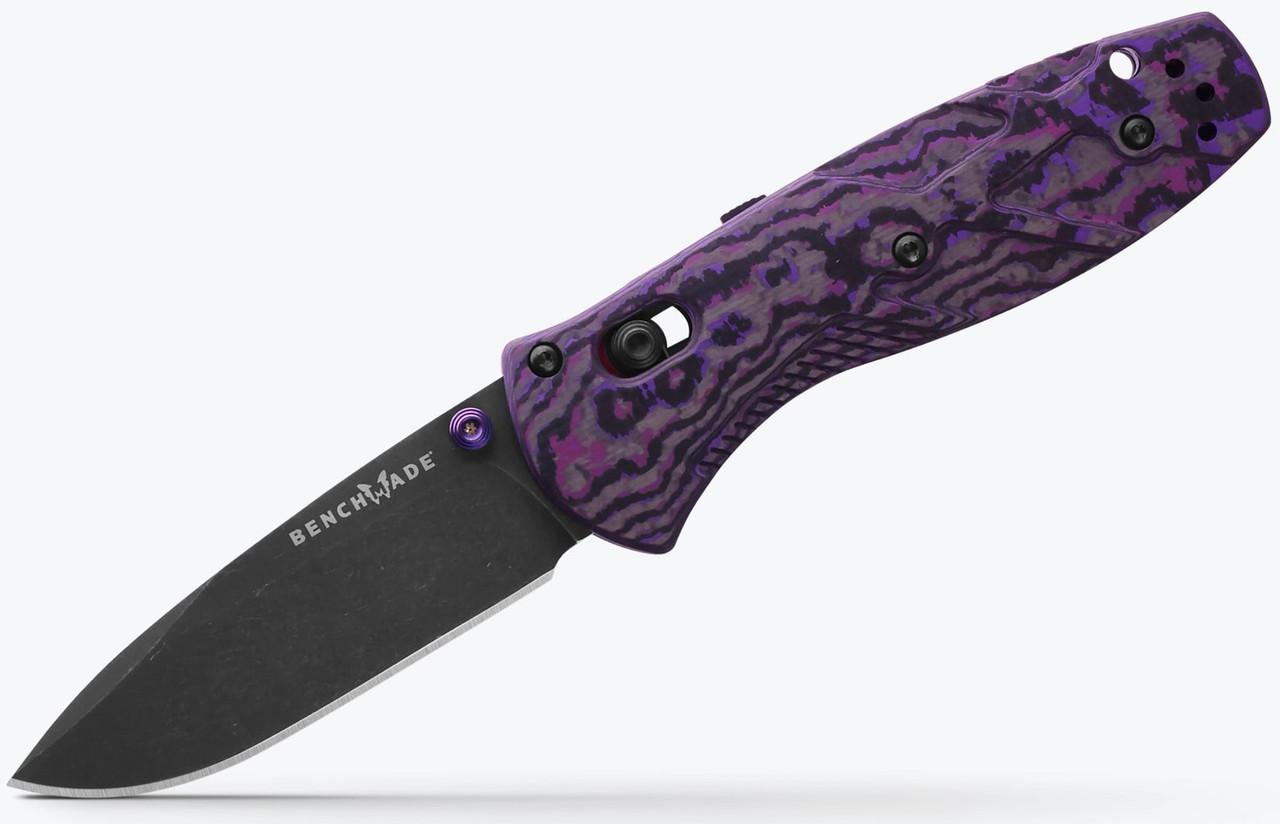 Benchmade Purple Haze 2025 Limited Edition Mini-Barrage Gold Class