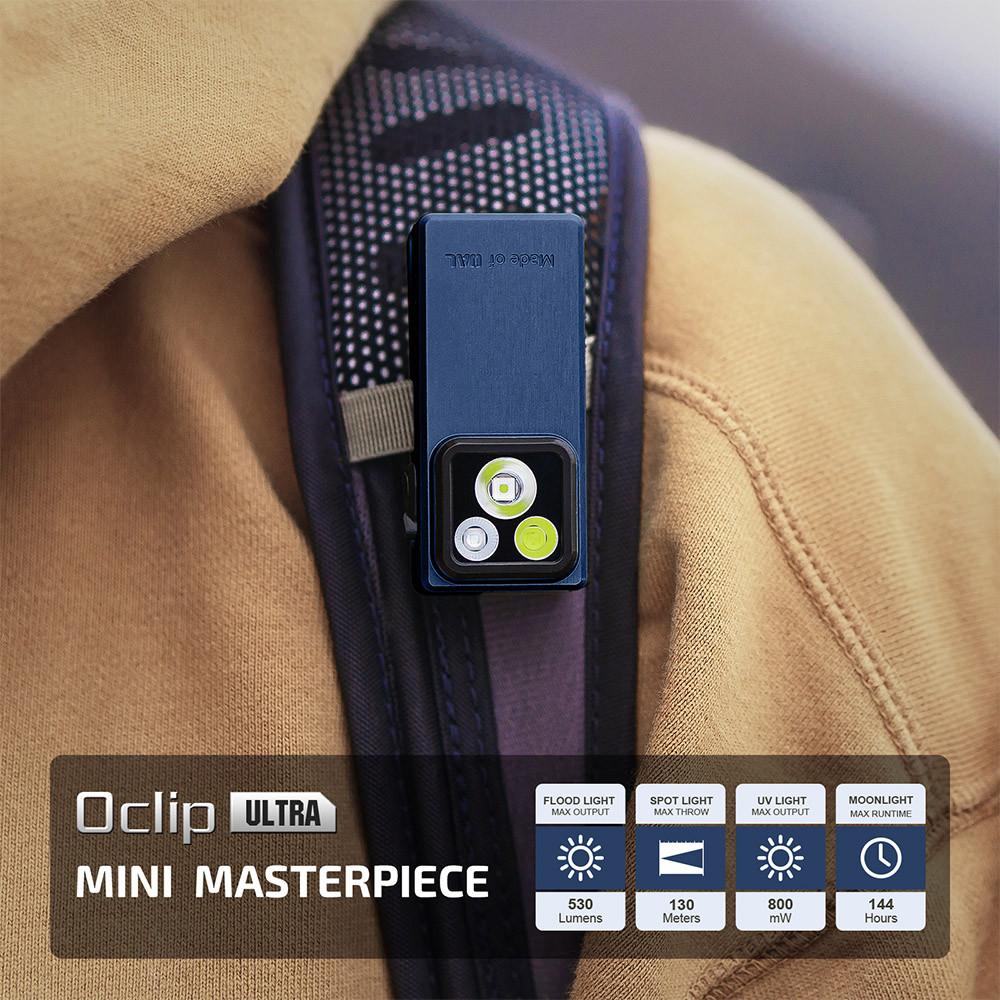 新品未使用　OLIGHT Oclip Ultra 専用ベルトセット Olight Oclip Ultra 530 Lumen Clip-on Flashlight