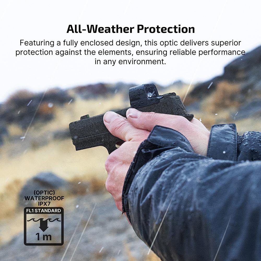 Osight S Rechargeable 2 MOA Red Dot Sight - Olive Green - OSIGHTSOAL