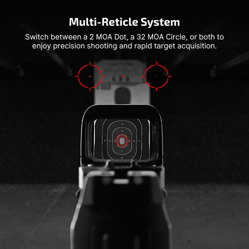 Osight S Rechargeable 2 MOA Red Dot Sight Olive Green OSIGHTSOAL