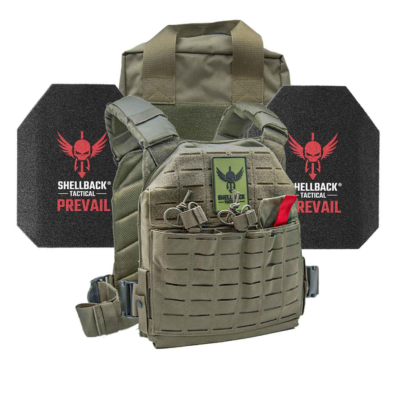 Shellback Stencile Shellback Tactical Defender 2.0 Active Shooter Kit with Level III ...