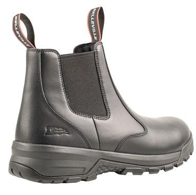 Belleville Spear Point 6 Soft Toe Black Leather Quick  display picture 1