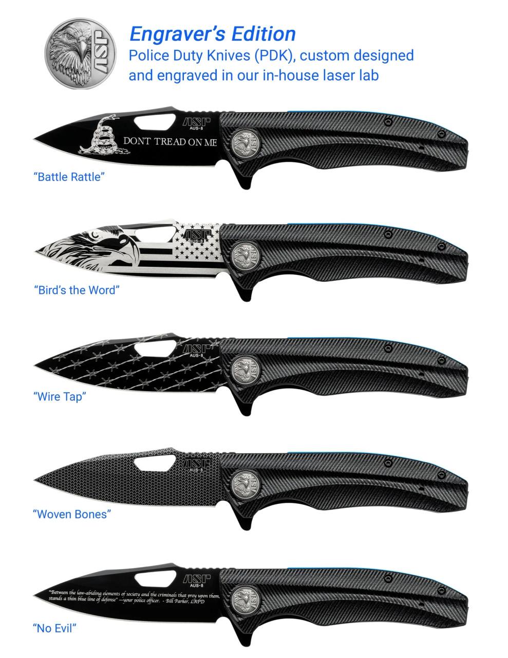 ASP Products No Evil Special Edition Police Classic Folding Duty